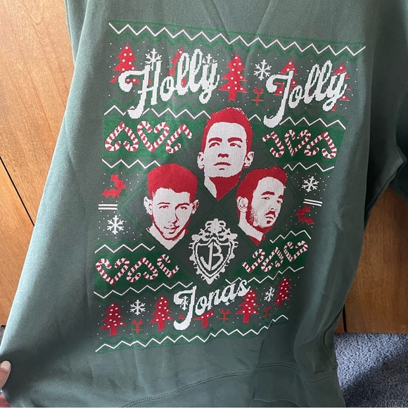 NEW Jonas Brothers Holiday Christmas Sweater - Picture 3 of 6